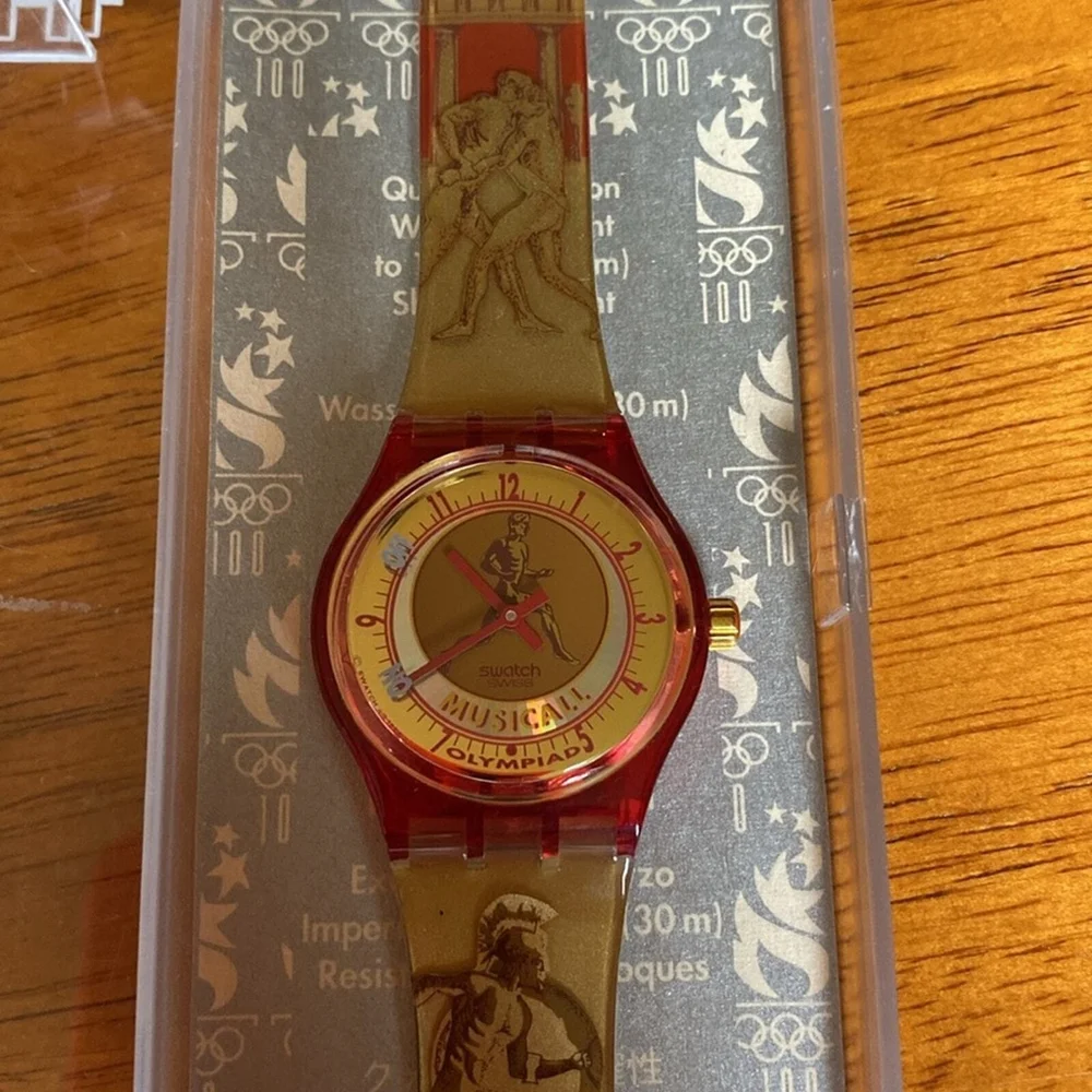 Olympic Swatch, 1996 Atlanta, original packaging